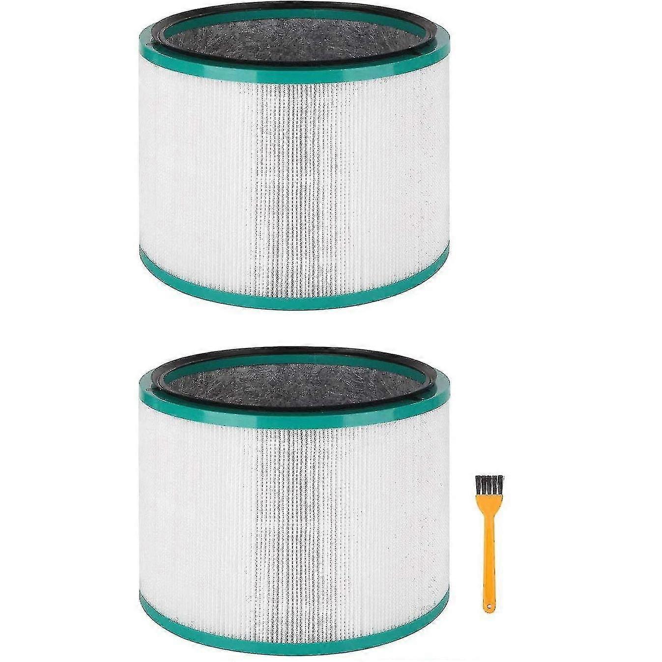2er-Pack Ersatz-Hepa-Filter Kompatibel mit Dyson Pure Cool Link DP01, DP02 und Pure Hot + Cool Link HP01, HP0