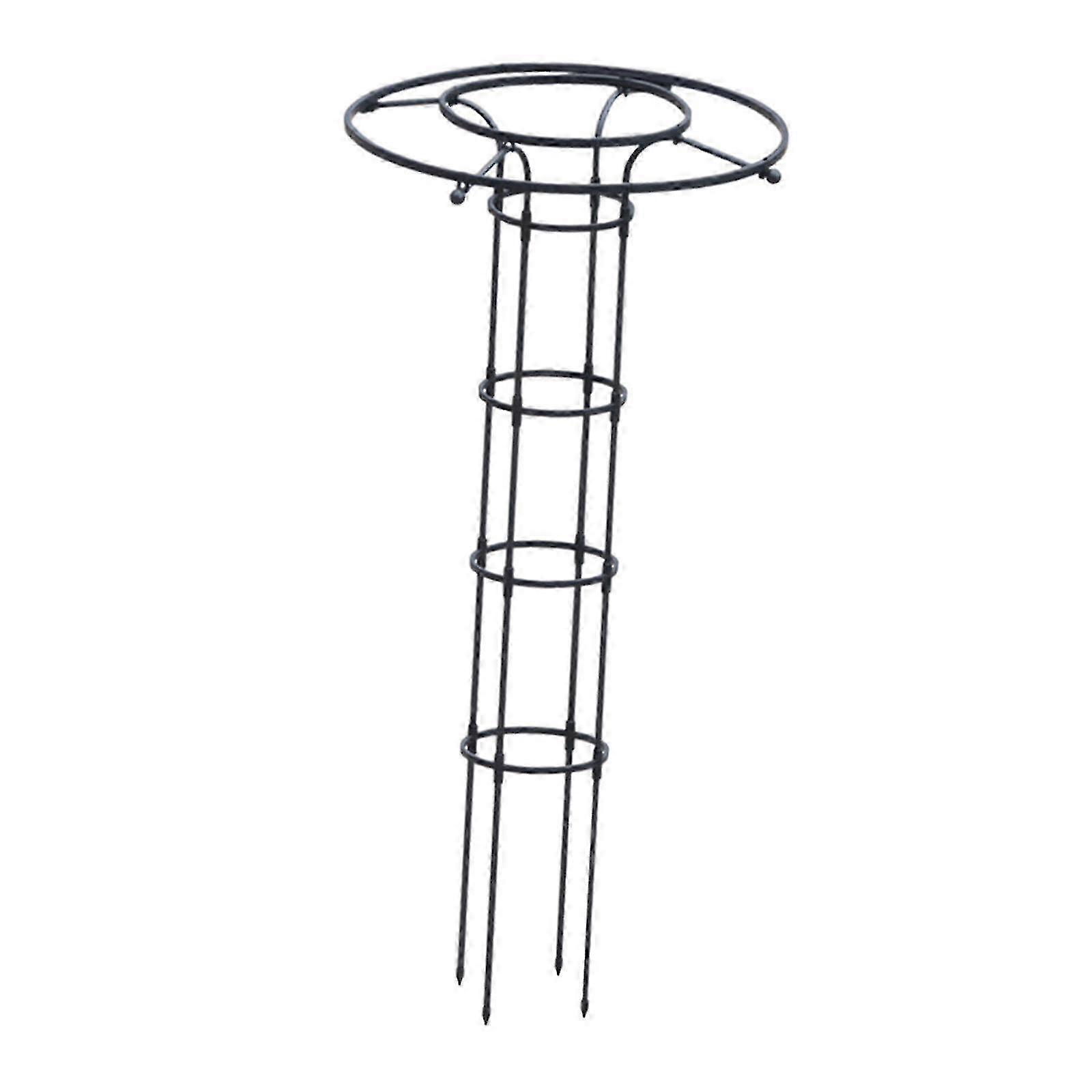 Garden Obelisk Trellis Vertical Umbrella Trellis Tower Frame For Ro...