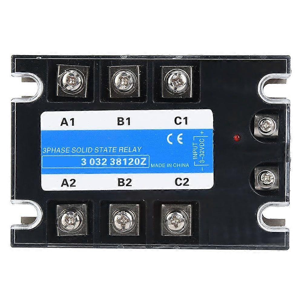 Three Phase Solid State Relay 3-32VDC Input DC AC Electrical Equipment for CNC Machinery(BERM-3 032 38120Z120A )