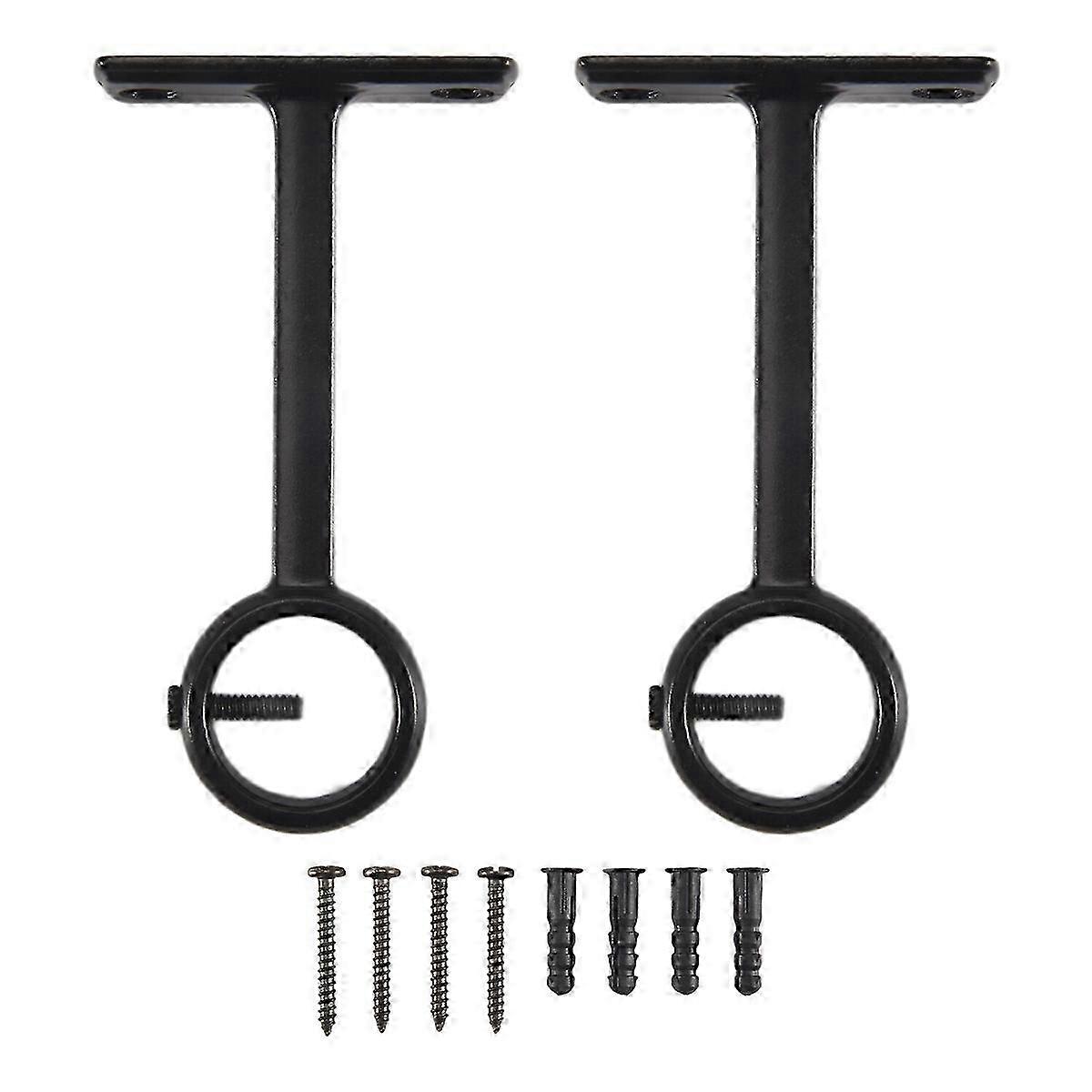 Ceiling Mounted Curtain Rod Brackets, Heavy Duty Ceiling Bracket