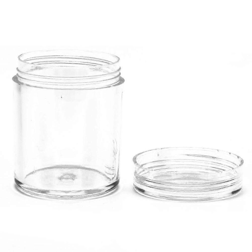 30Pcs Plastic Empty Storage Containers Cases with Lids Caps Cream Lotion Box Ointments Bottle Food Bottle Makeup Jar