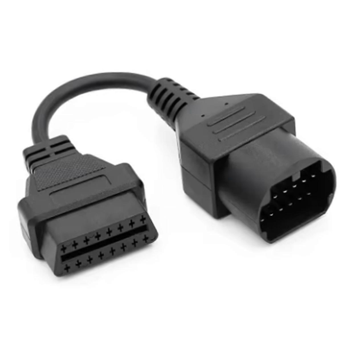 OBD2 Extension Cable OBD to OBD2 16Pin Connector for 17 Pin for VCM2 J2534 OBD2 Car Diagnostic Auto Tool