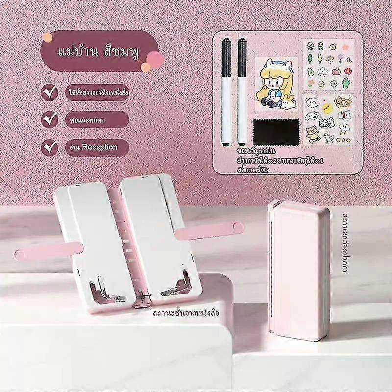 Pocket bookshelf for students fashionable and space saving