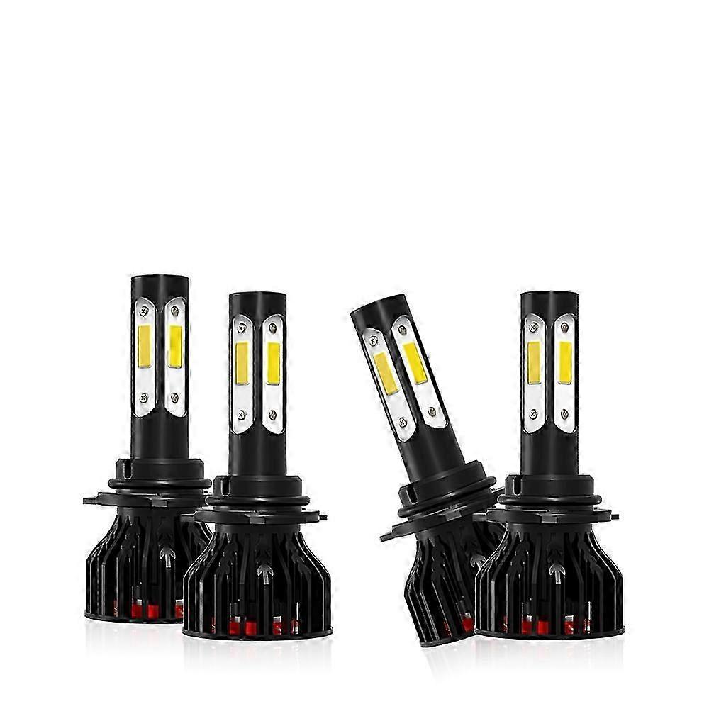 For Hyundai Tucson (NX4E, NX4A) - SUV 2021 2022 2023-Up Turbo LED Headlights 360° Bulb Four-sides Lamps High Low Beam 4PCS Combo Edition 0922