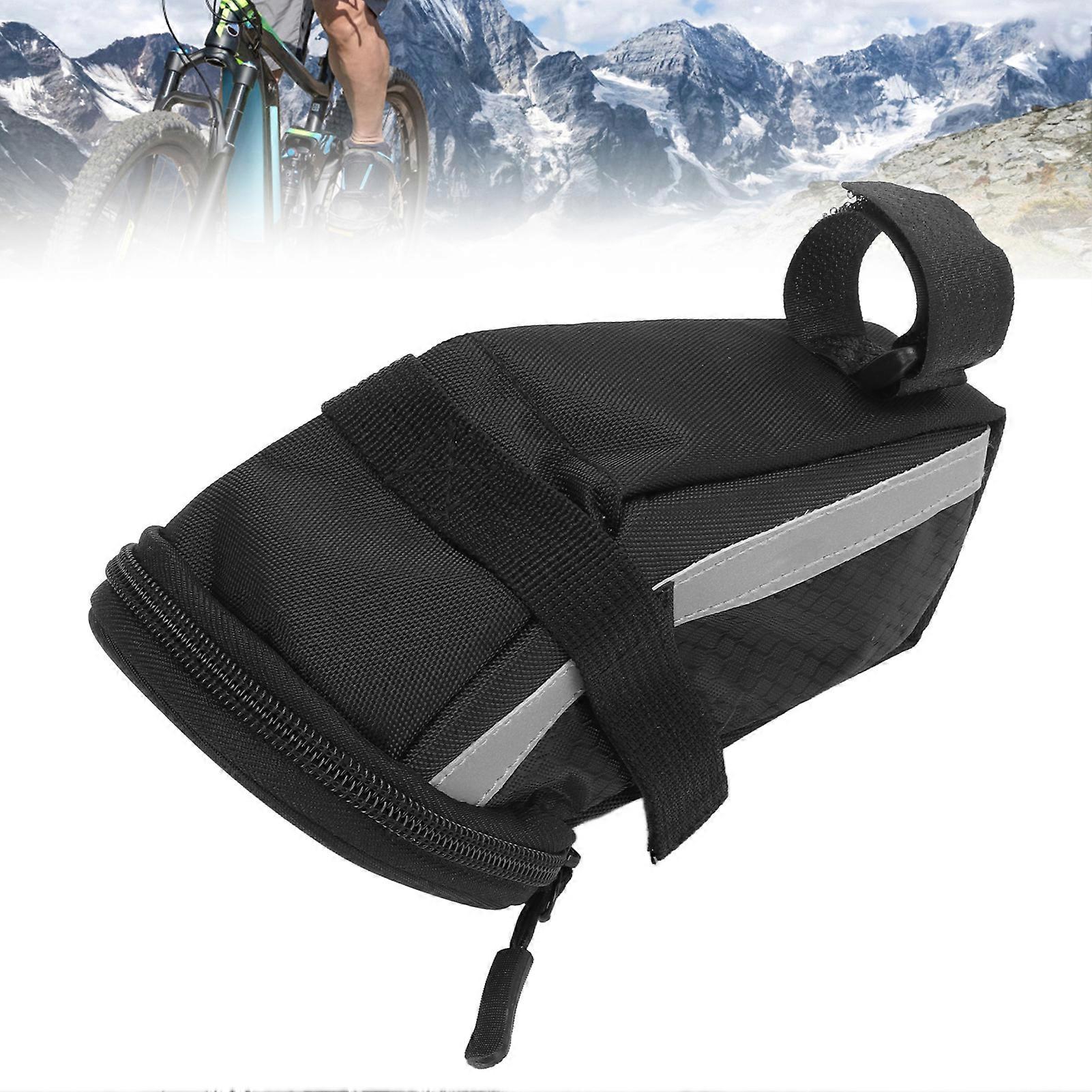 Bicycle Saddle Bag Extensible Tail Seat Bag Water Resistant 80g