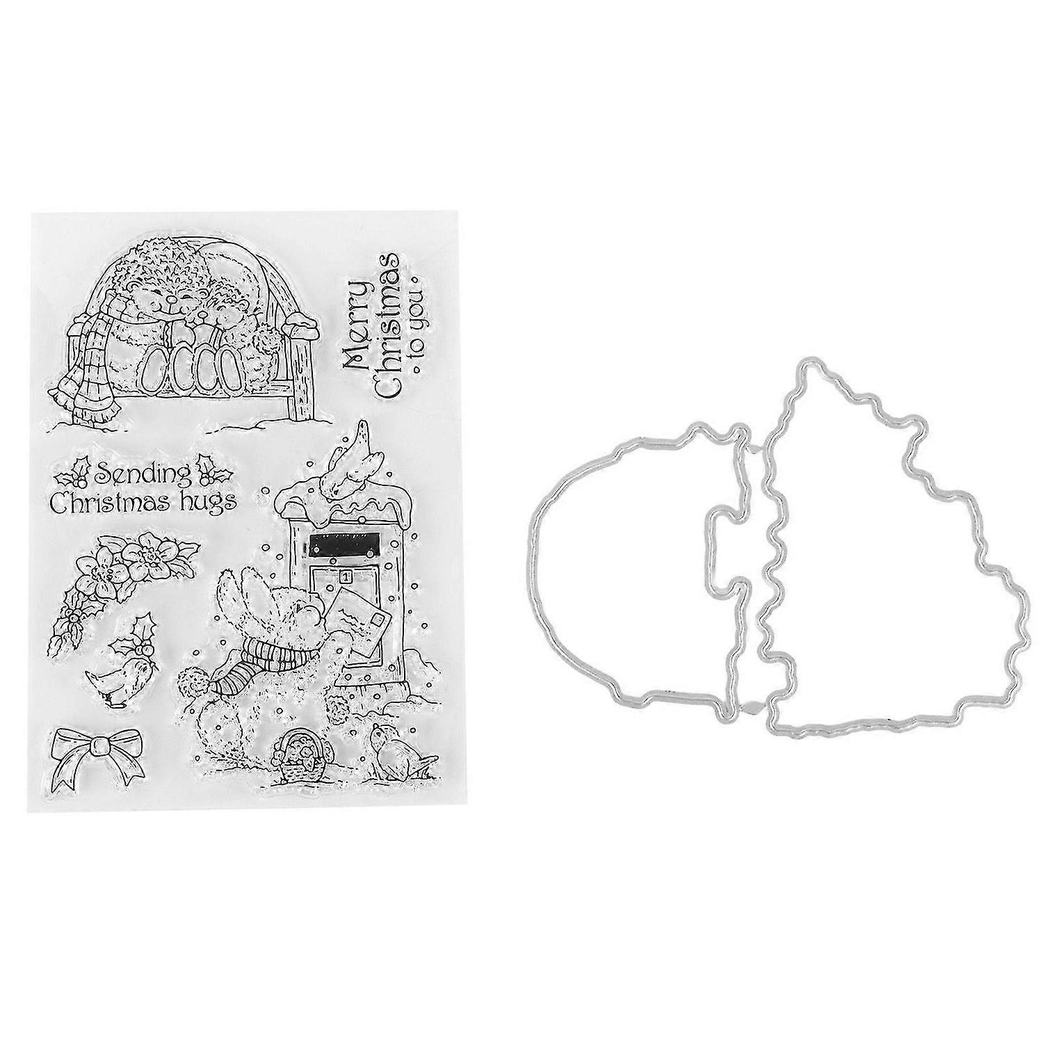 2025 Latest Model Clear Stamp Unique Shape Decorative Transparent Template