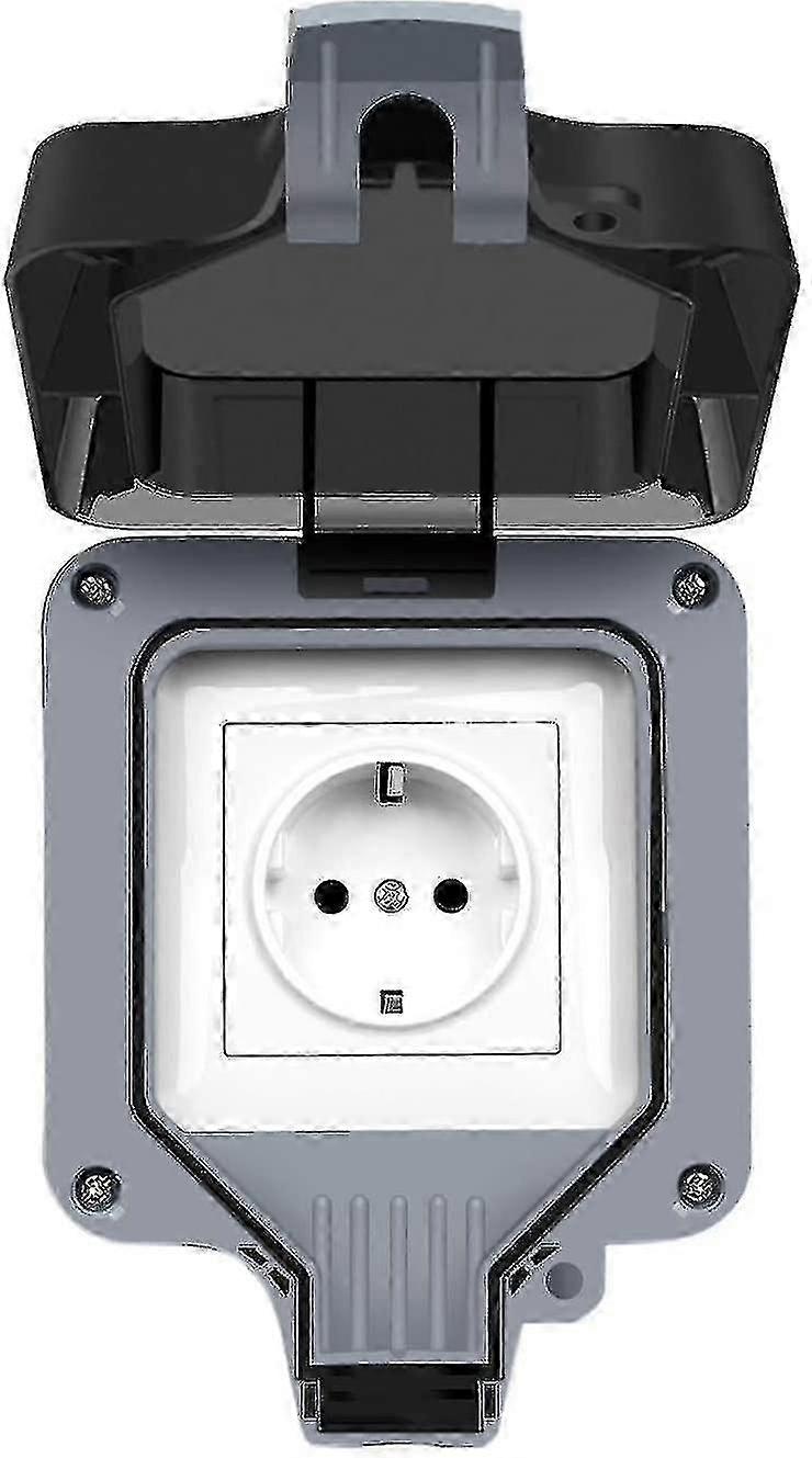 Protective Sockets European Standard German Outdoor Waterproof Socket