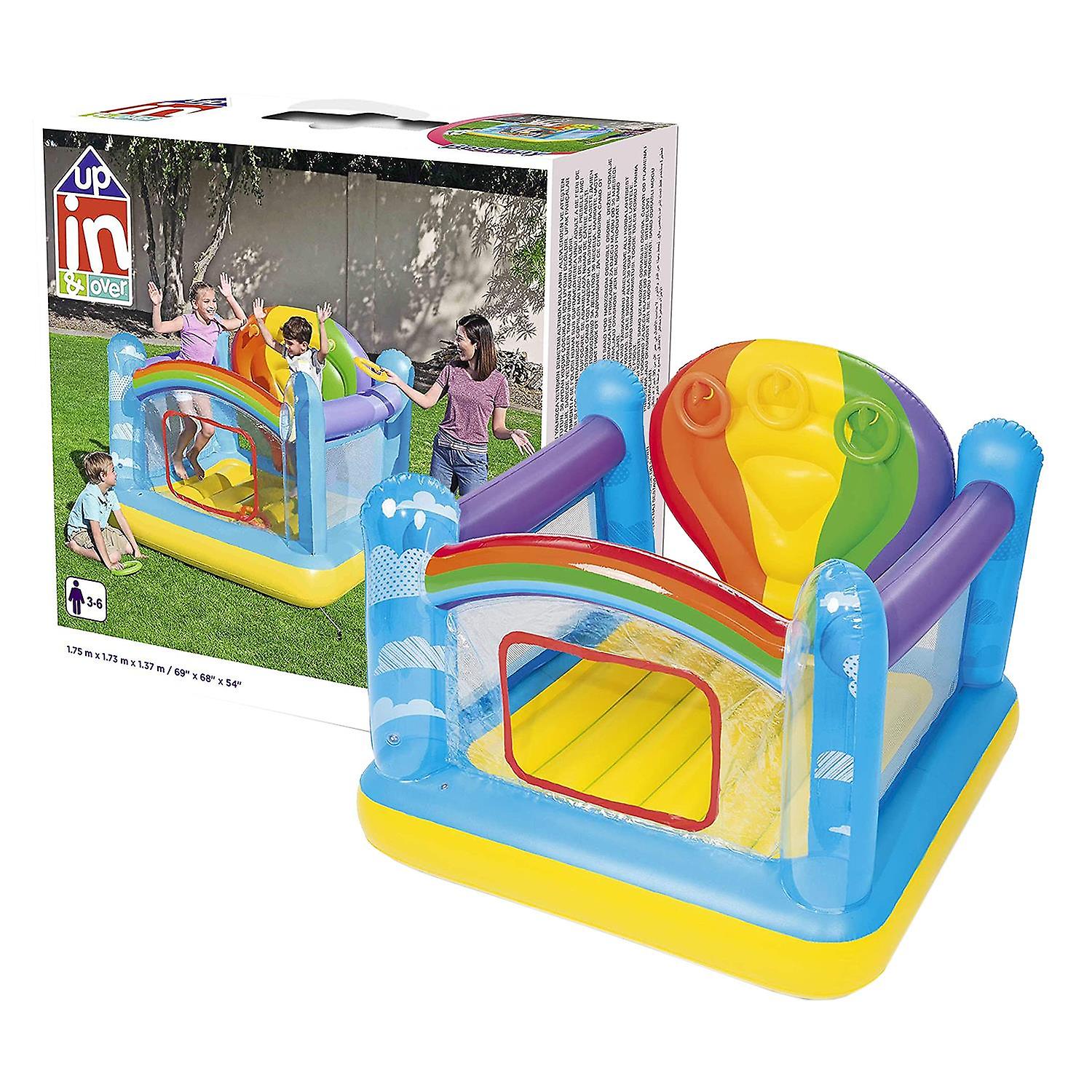 Bestway Up, In and Over Inflatable Bouncy Castle Hot Air Balloon