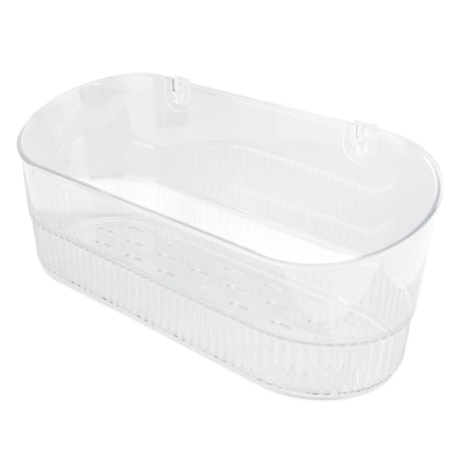 Multifunctional Transparent Bathroom Suction Cup Storage Holder 600g