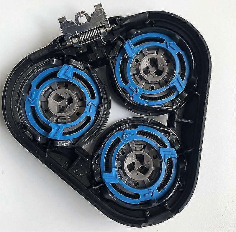 Black and Blue Replacement Shaver Head Compatible with Various Philips Razor Models for UK Users