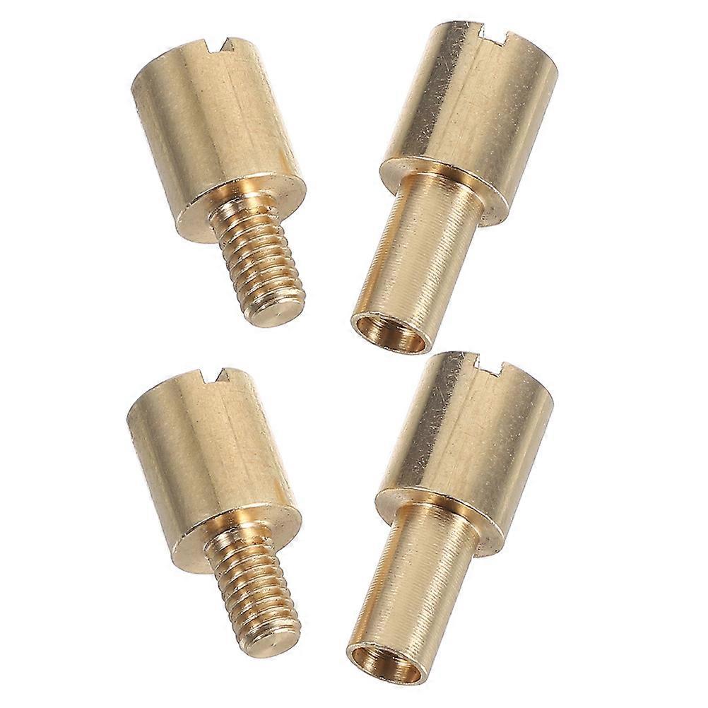 Golden Handle Rivet Replacement for DIY Handle Fixing 8Pcs