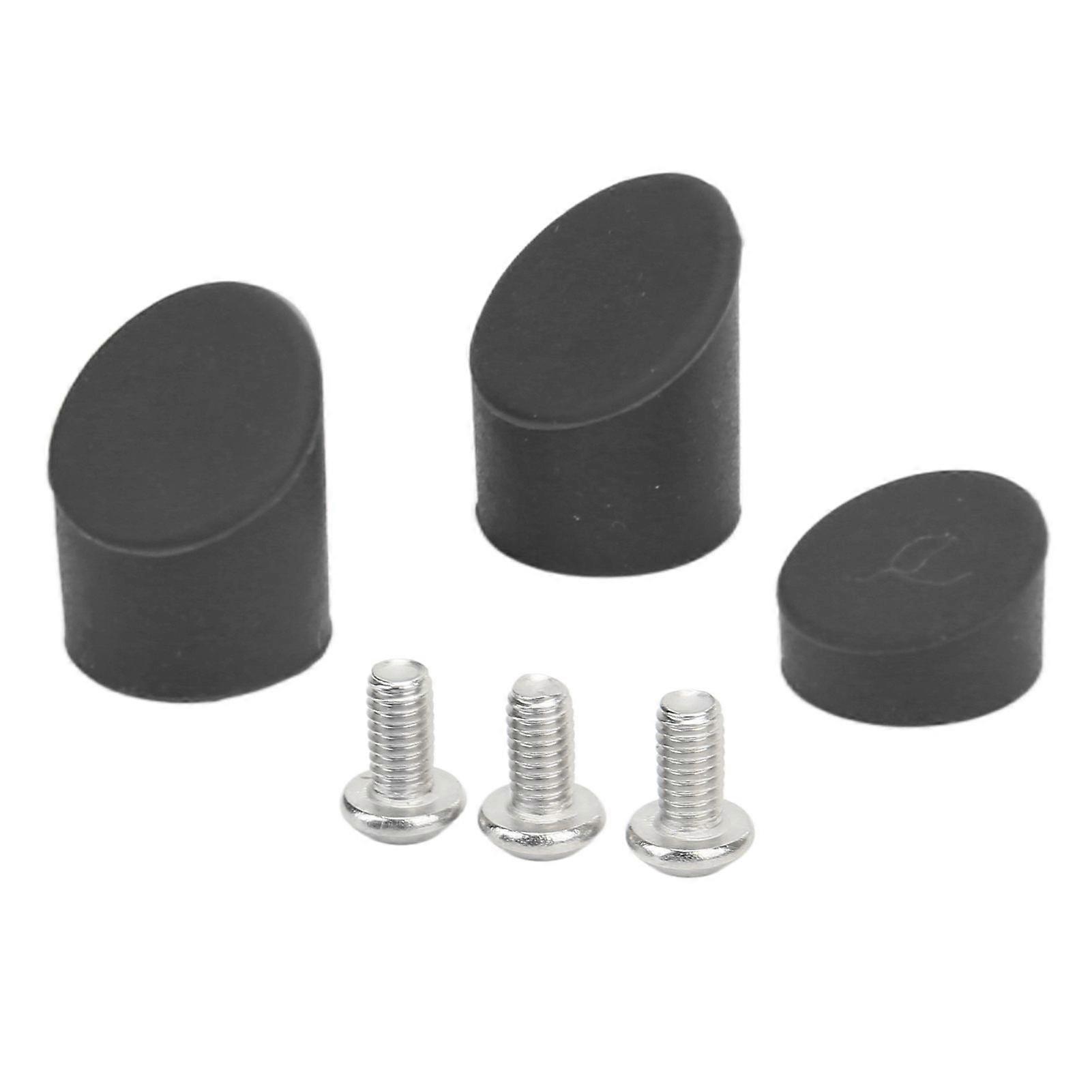 Scooter Rear Back Mudguard Screw Cap Electric Scooter Silicone Screw Plug for Xiaomi M365 PRO 1S LITE PRO2Black