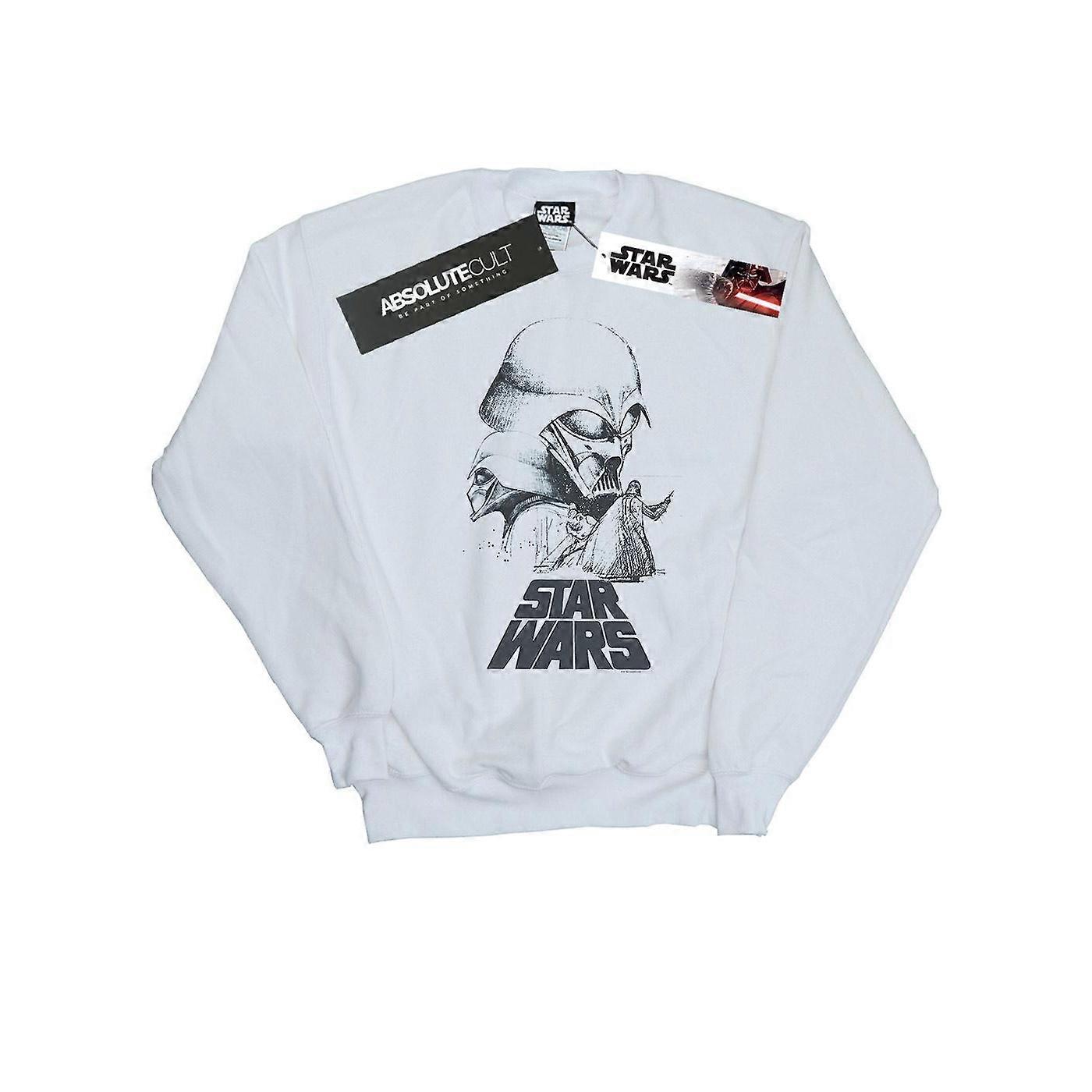 Star Wars Damska/Damska Bluza Darth Vader Sketch