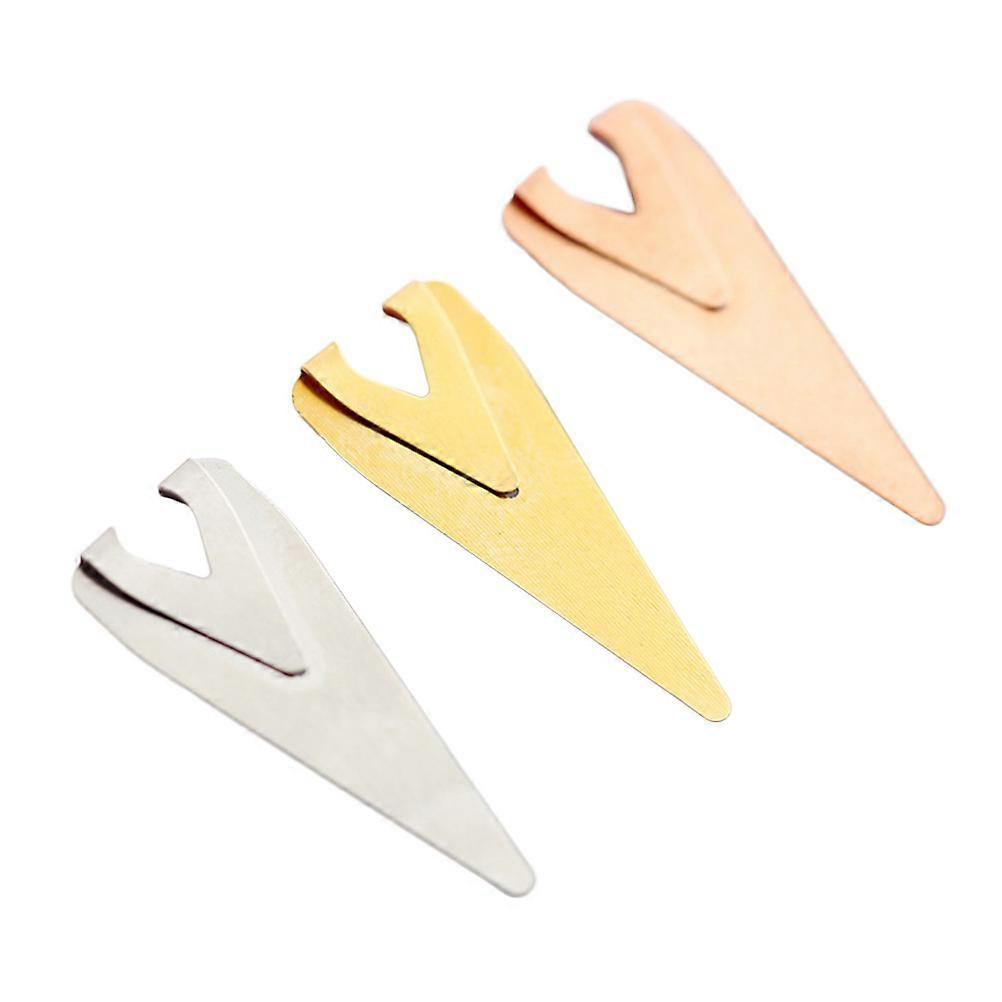 Metal Bookmark Mini Hollow Pointer for Office School Use 18Pcs Assorted Color