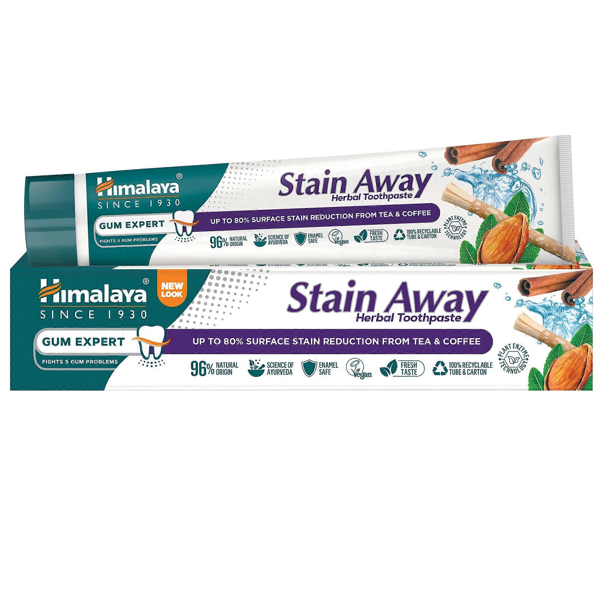 Himalaya Gum Expert Herbal Toothpaste - Stain Away - 75 Ml