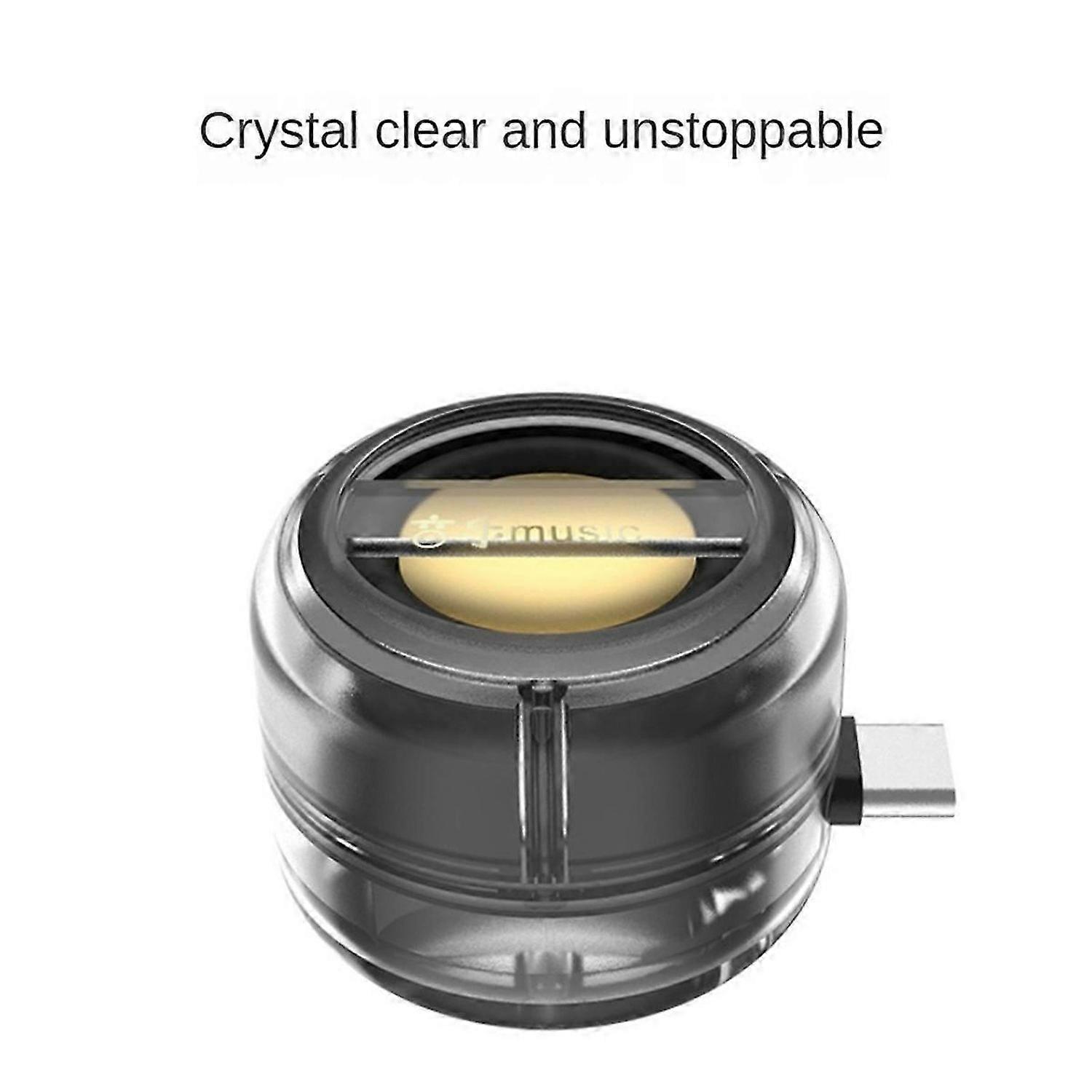 Portable Mini Speaker Universal Type-C Sound Box Type-C Plug in Mobile Phone Amplifier External Wire