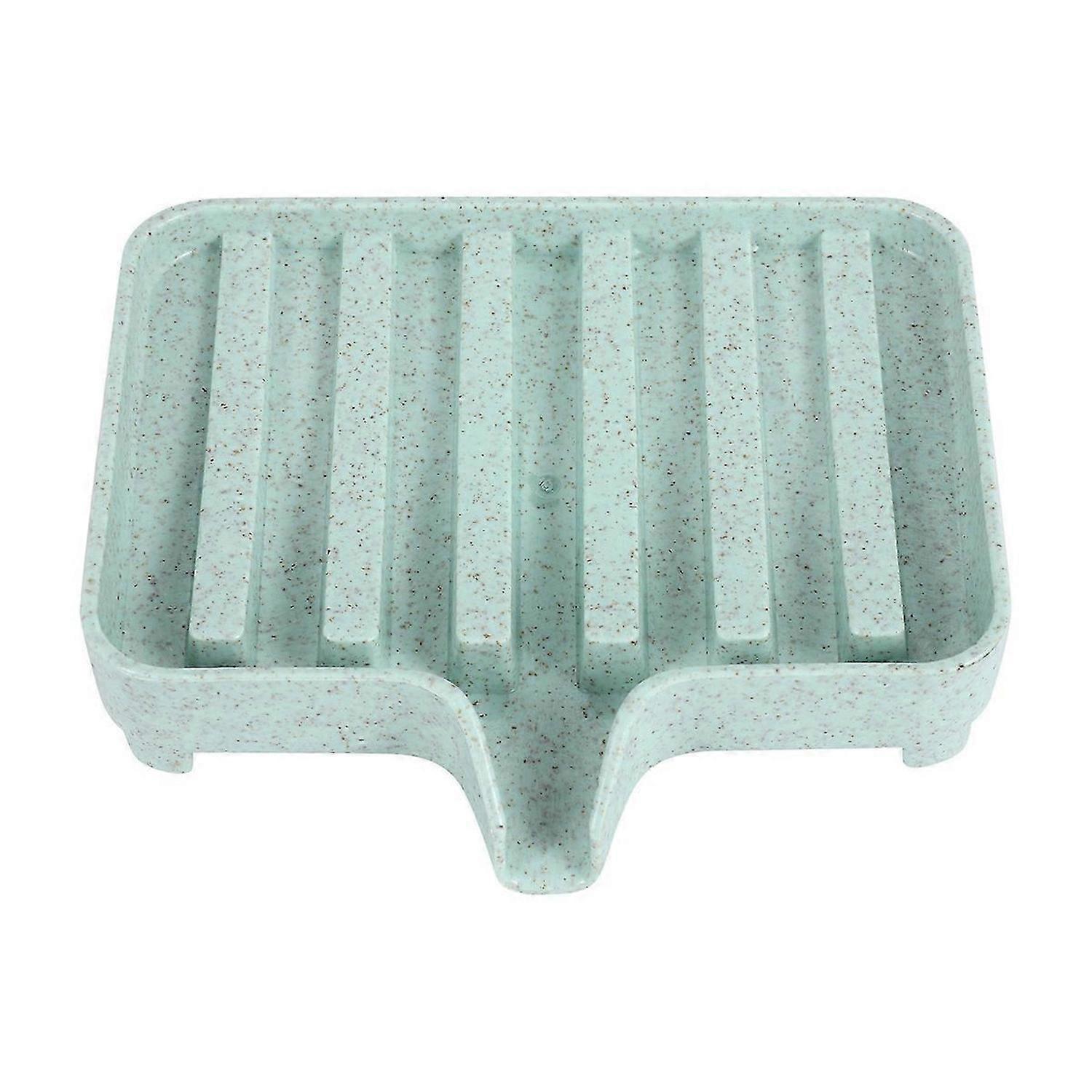 Sponge Holder Storage Rack Drain Soap Box Tray Soapbox 1 Pcs Shower Soap Tray Tool Soap Dish Plate H