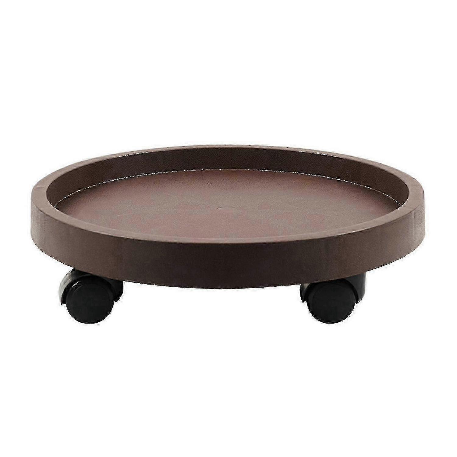 Wear-Resistant Mobile Planter Base with Wheels for Large Potted Plants - Thickened & Round