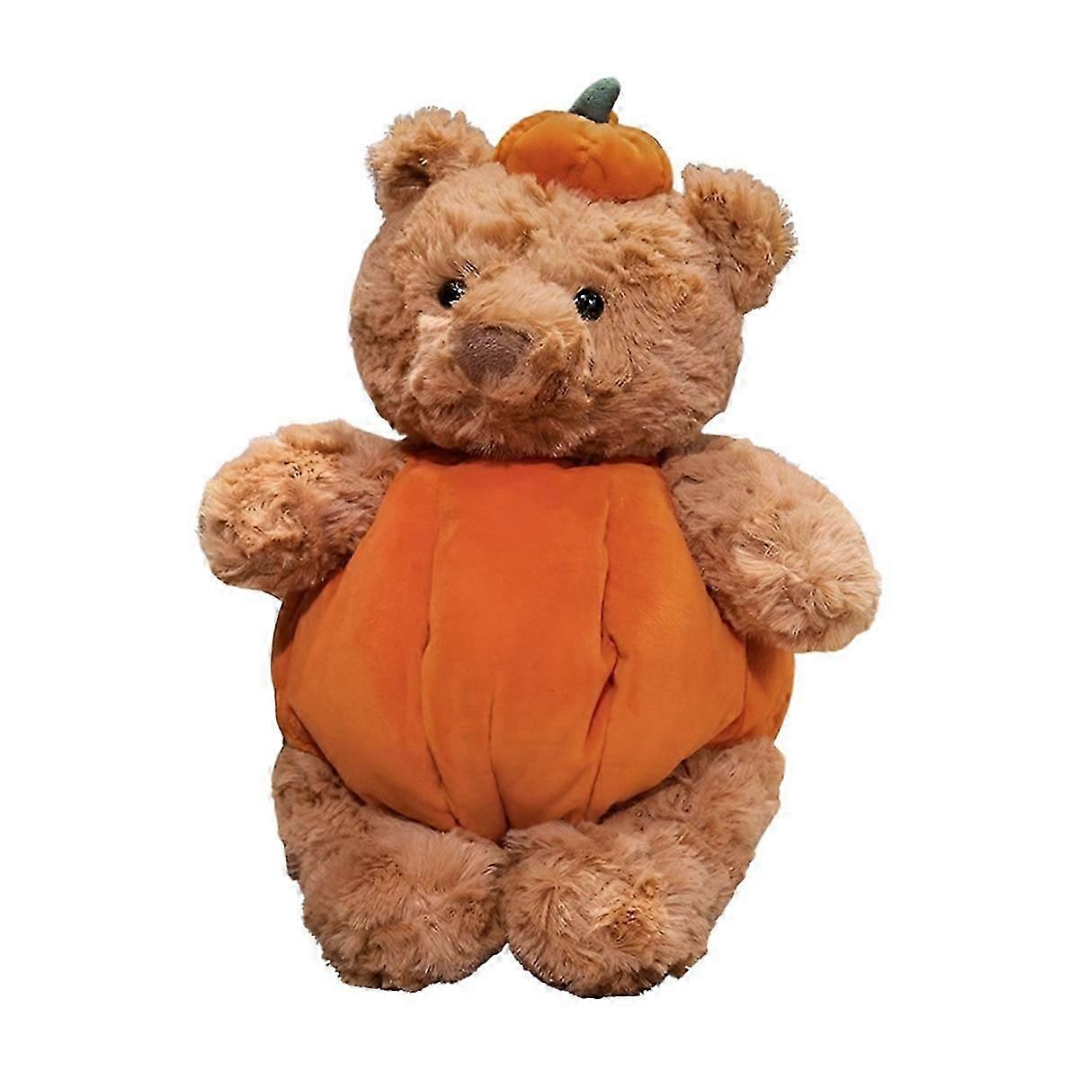Pumpkin Bear Plush Toy Doll Plush Bear