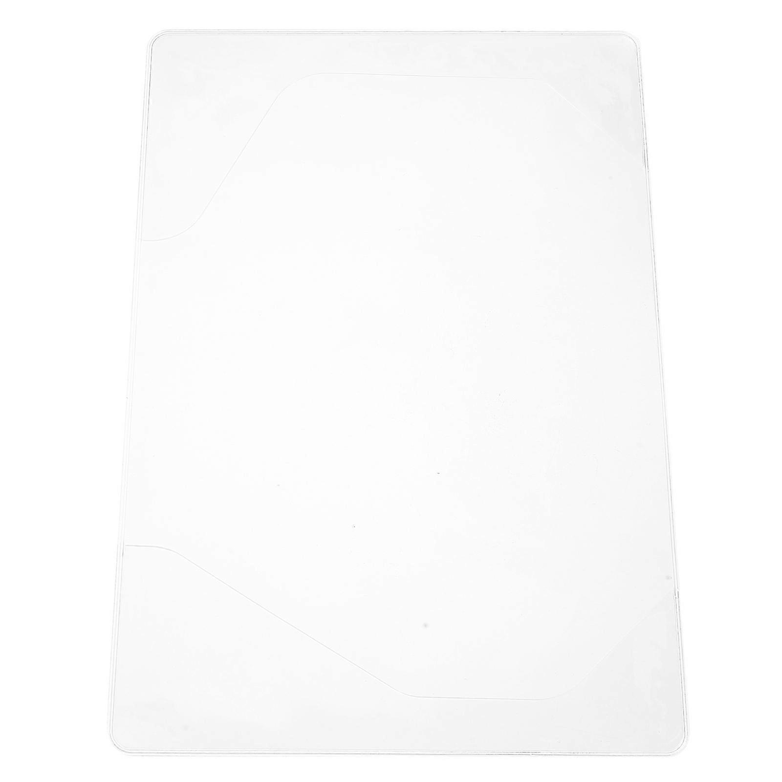 Transparent Book Protector Sleeve for A6 Notebook Anti-Scratch