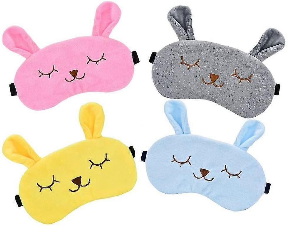 4 stycken Djur Sömnmask
