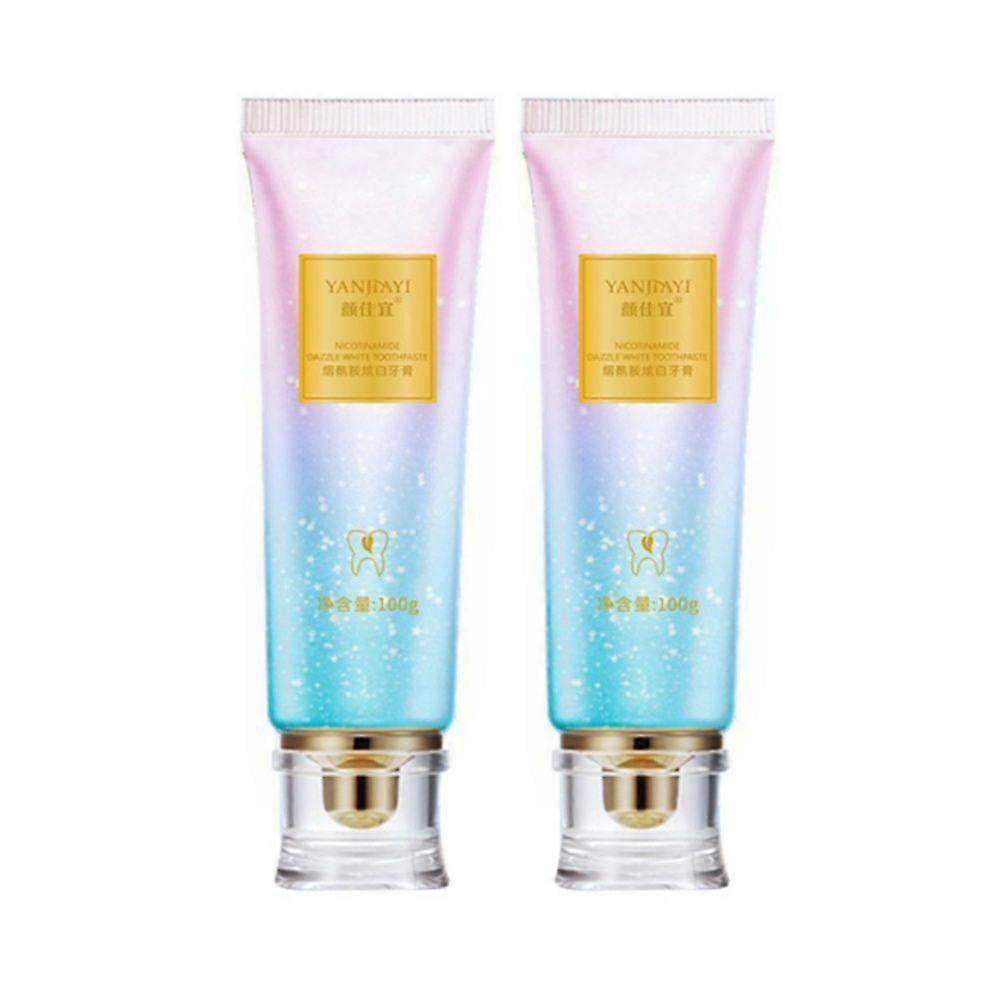 100g Niacinamide Whitening Toothpaste Refreshing Clean Teeth For Men And Women Fresh Breath Toothpaste To Remove Tooth Stains