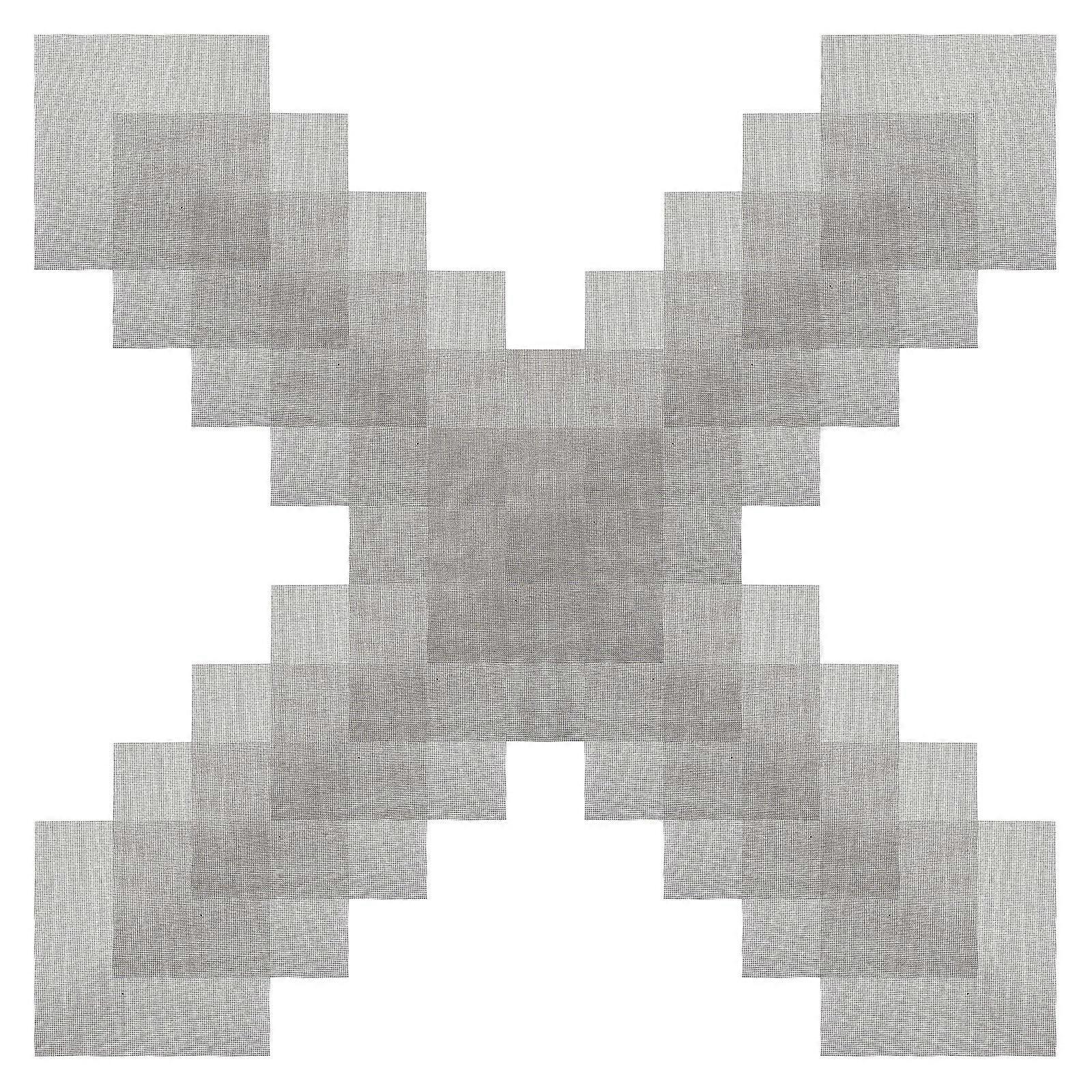 Flowerpot Bottom Mat for with 10Pcs Black Mesh Pads