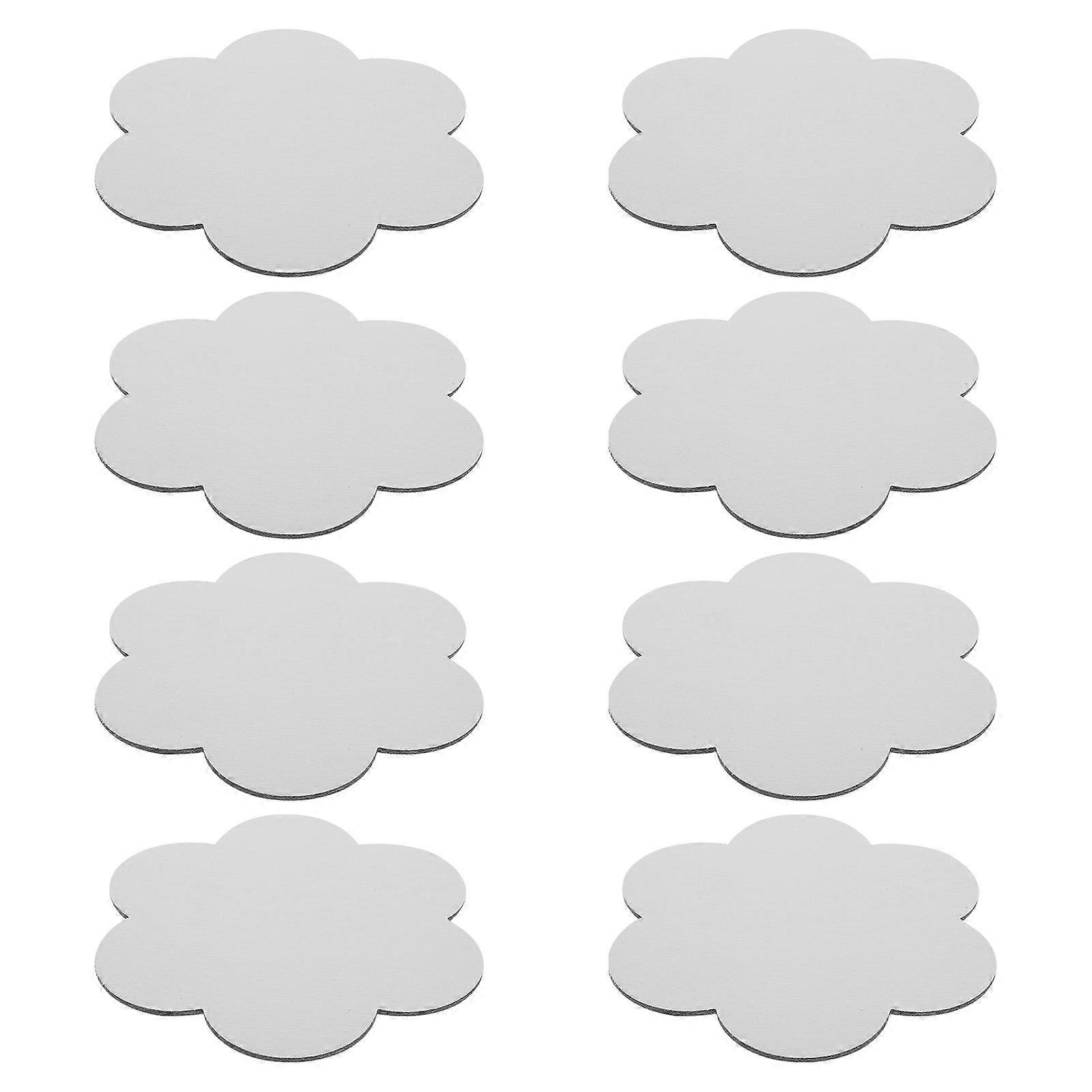 Art Oil Painting Board Canvas Board for Painting Use 16Pcs White Wood