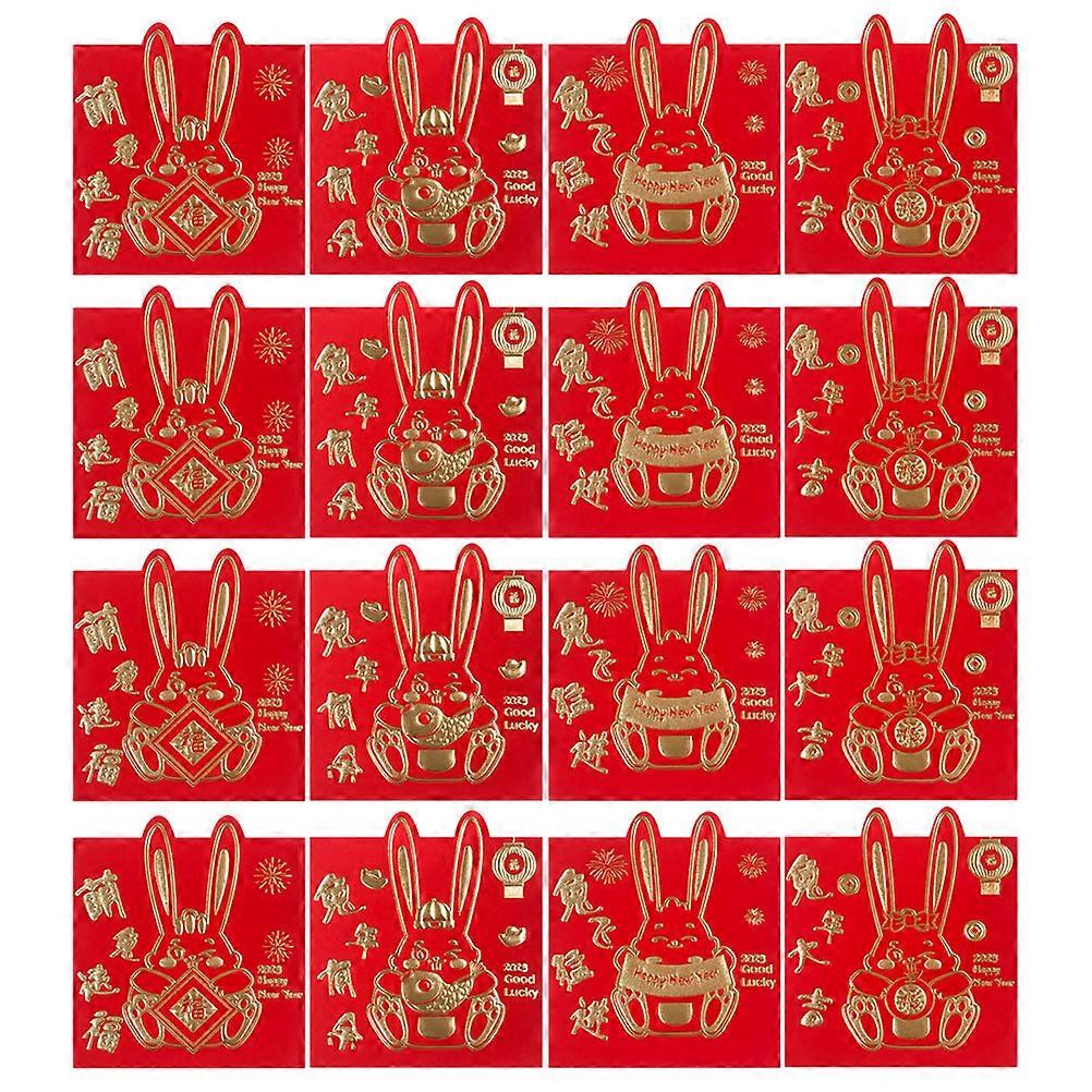 Rabbit Year Red Packet for New Year 48Pcs Red Money Pockets 2023