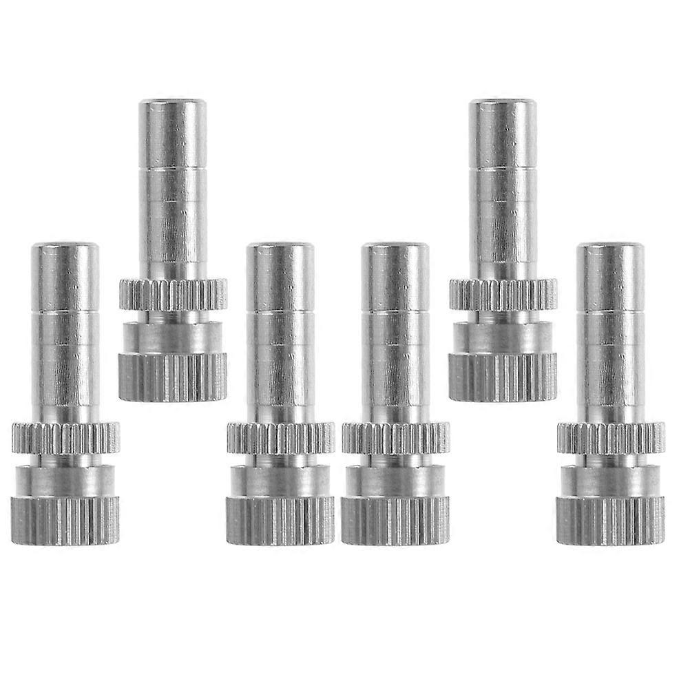 Misting Nozzle Atomizing Spray Mister Nozzle Replacement Nozzle For Gardening Enthusiasts 12 Pcs Durable Brass Metal Design
