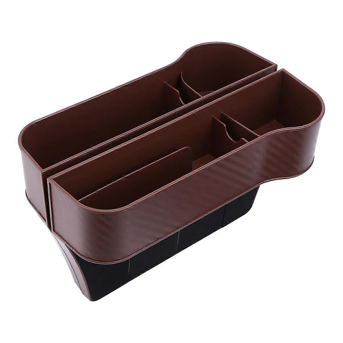 Car Seat Case for Car Organization 2Pcs Brown Practical Seat Holders