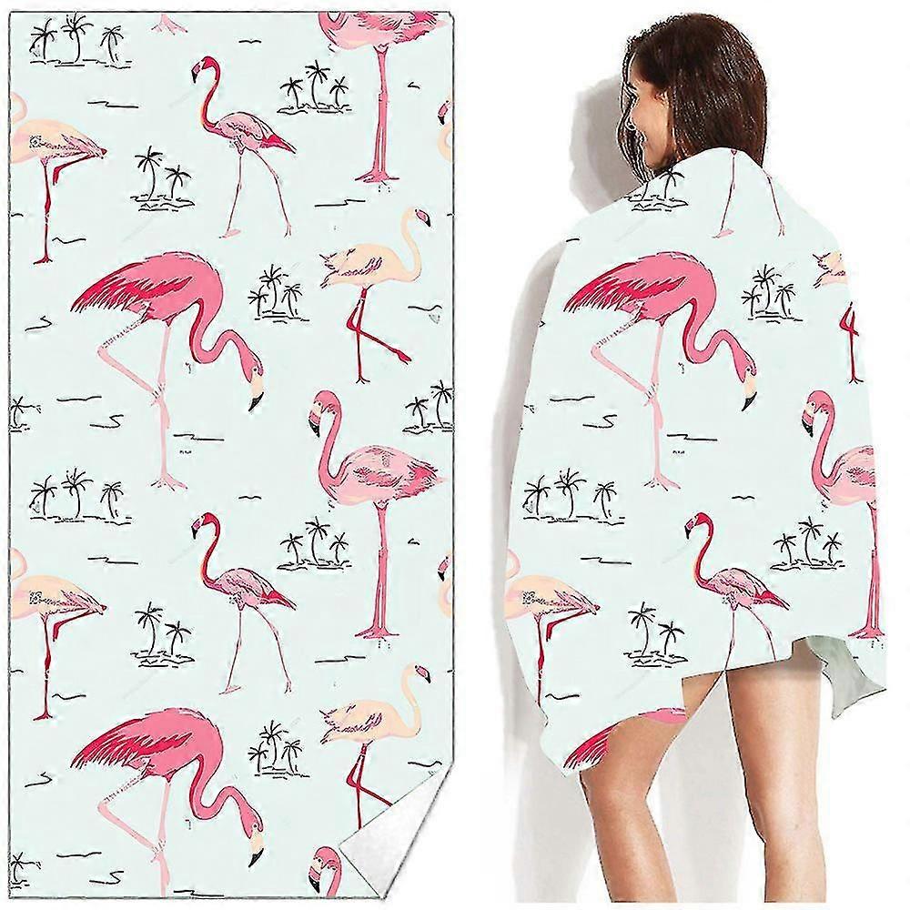 Quick Drying Beach Towels Microfiber Printing Sand Prevention Blanket Bt64