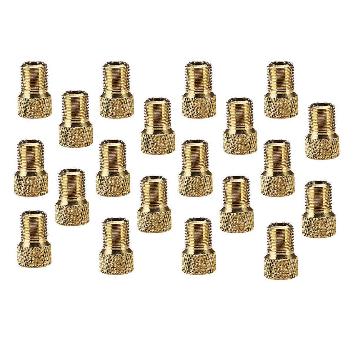 Golden Bike Tire Adapter for Pump Use 40Pcs with France Us Mouth Conversion