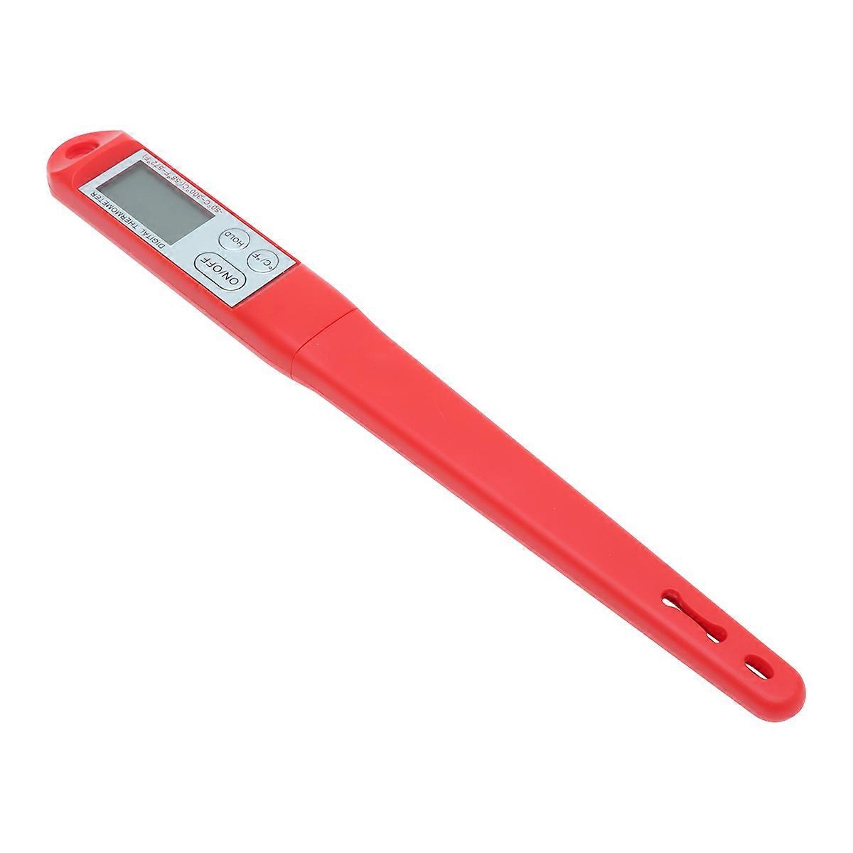Probe Stainless Steel Thermometer Pen Style for Temperature Measurement 3Pcs