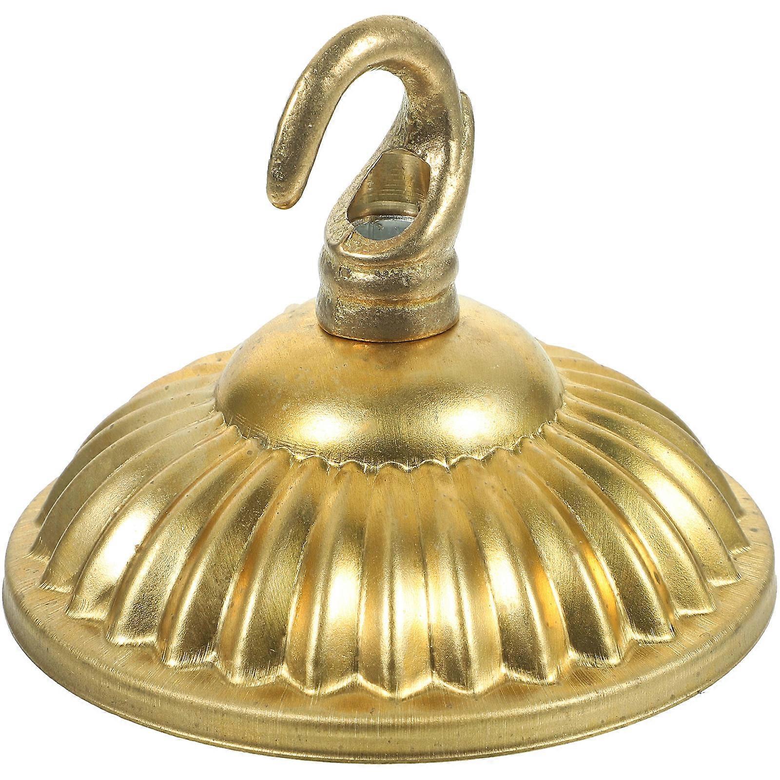 Copper Ceiling Canopy Chandelier Hook Plate for Hanging Use 3Pcs Set