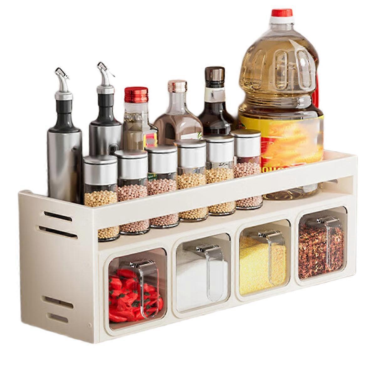 Spice Rack Organizer Wall Mounted Kitchen Spice Rack A