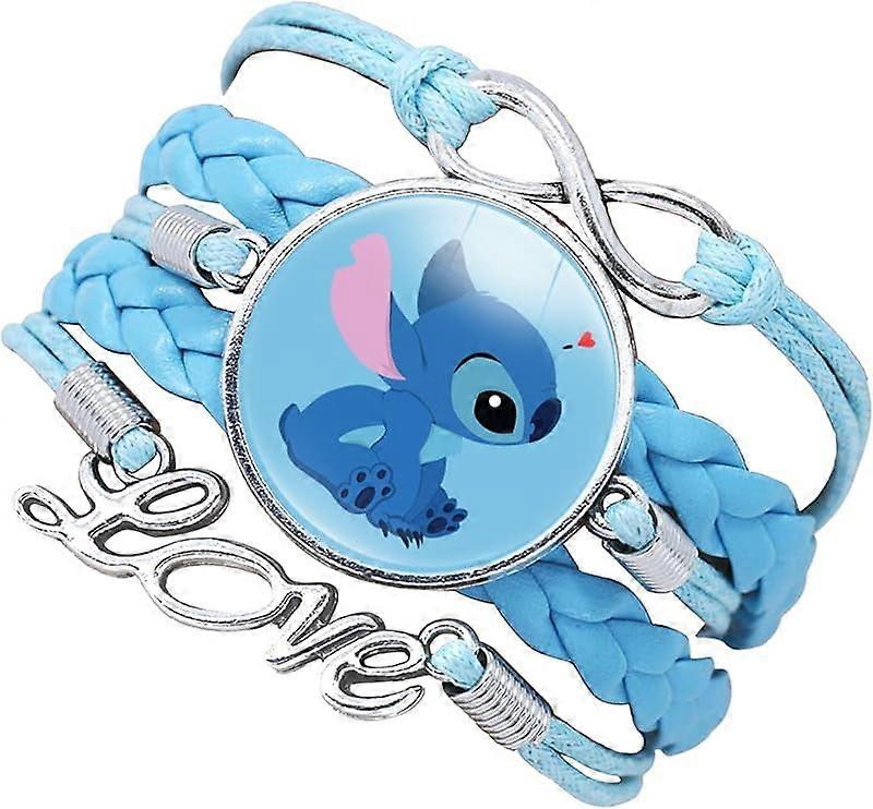 Stitch Bracelet for Party, Lilo and Stitch Gift Stitch Stuff Women Girls Birthday Gifts Charm Bracelet