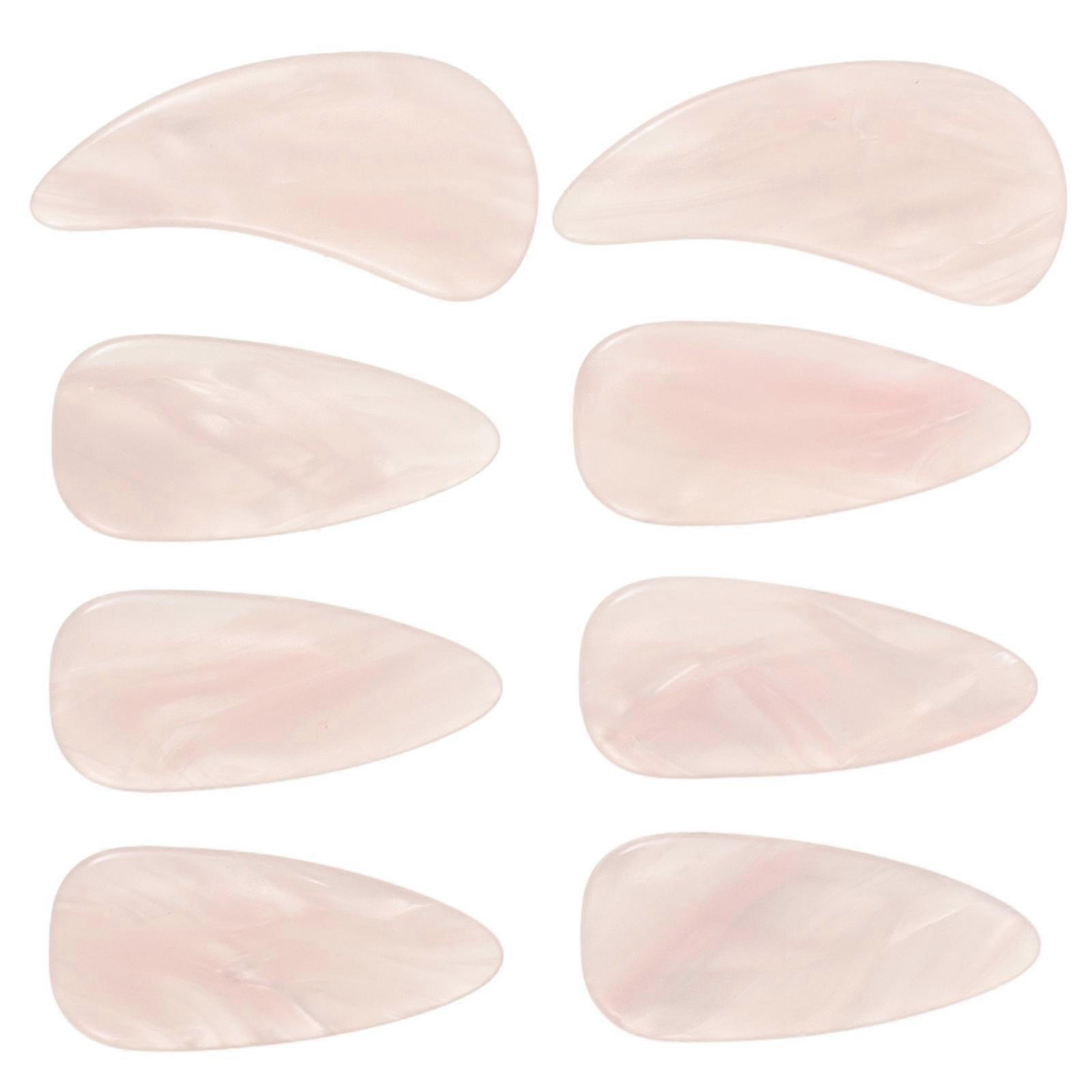 16 Pcs Small Protective Guzheng Nail Picks Crafted With Durable Resin Material For Enhanced Sound During Practice And Performance