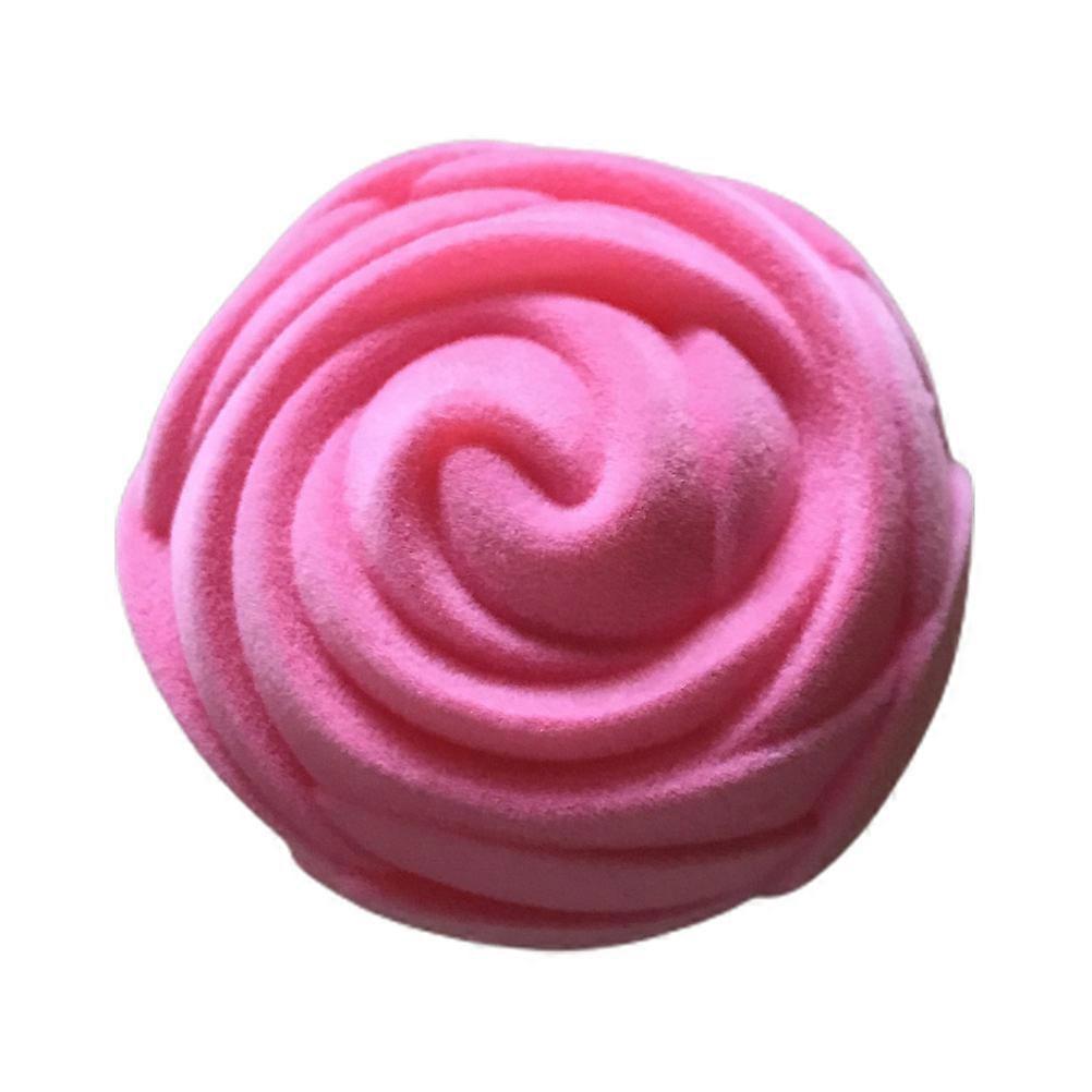 Pink Rose Ring Box for Wedding 2Pcs Creative Jewelry Storage Case