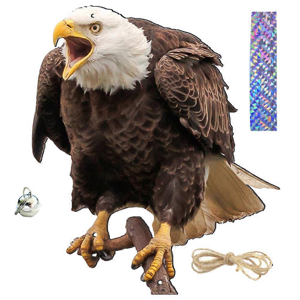 Bird Deterrents Hanging Decor for Garden 4Sets with Bell