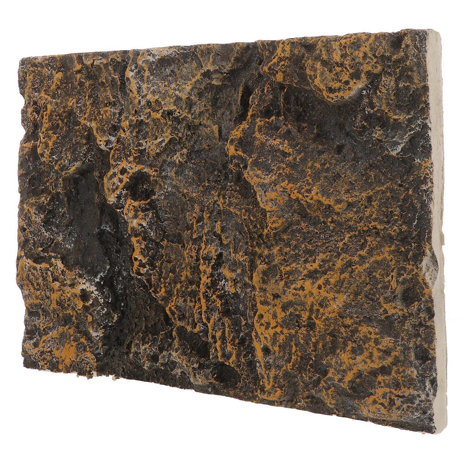 Aquarium Tank Background Plastic Board for Decor 2Pcs