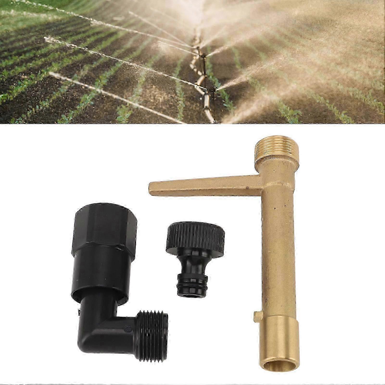 2025 Quick Coupling Valve Key G3/4 Rustproof Brass Quick Coupler Key Garden Hose Underground Irrigation Tool