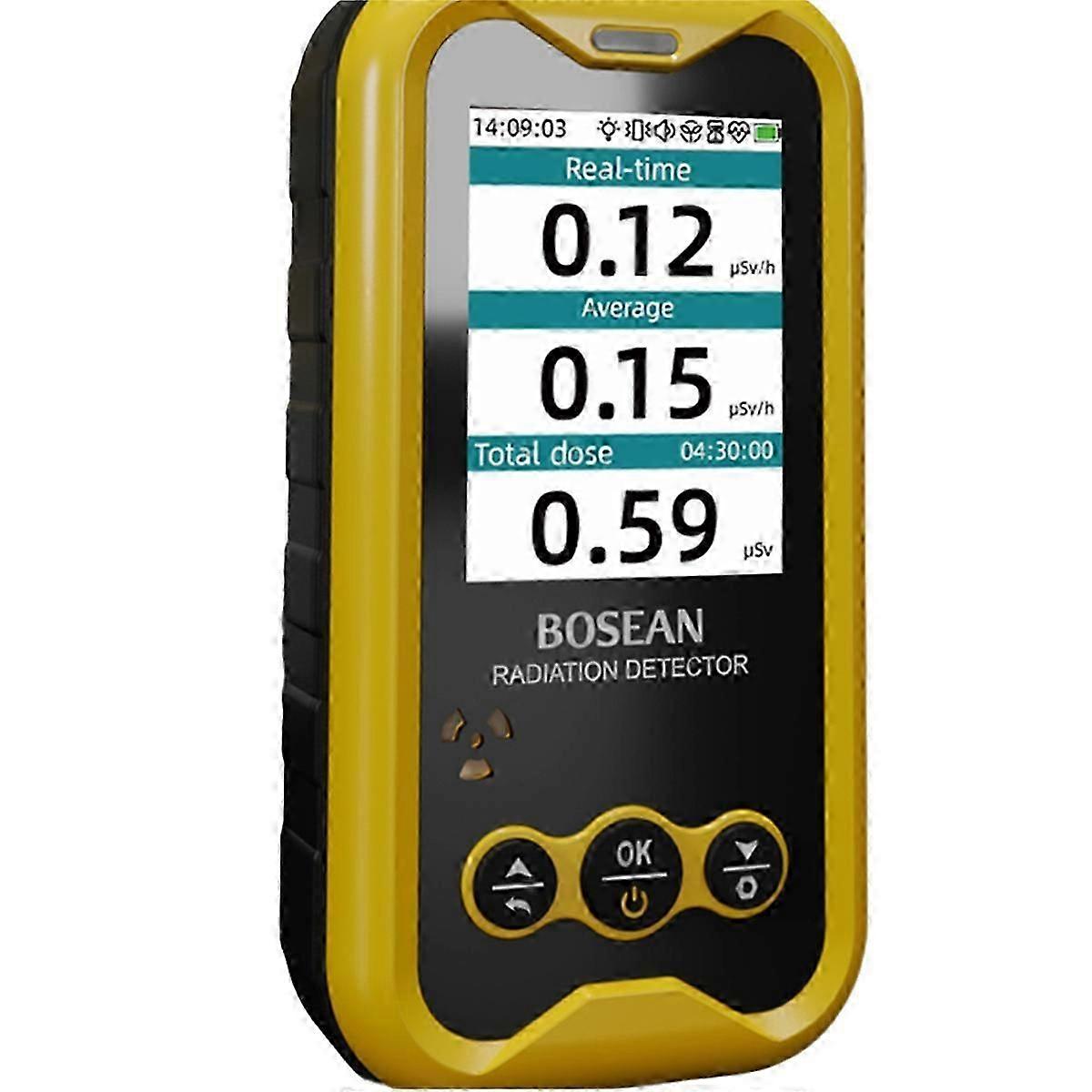 FS5000 Geiger Counter Nuclear Radiation Detector X-Ray Beta Gamma Radioactivity Detector for Nucle