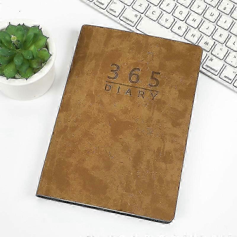 Household Daily Planner Notebook Office Planner Notepad English Schedule Notebook