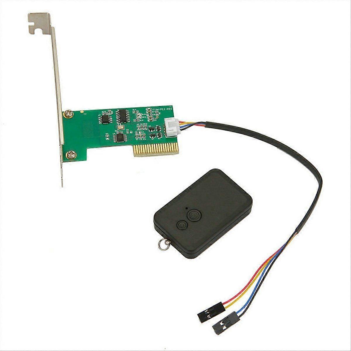 Mini PCI Desktop PC Remote Controller 20m Wireless Restart Switch Turn on/OFF for Desktop Computer