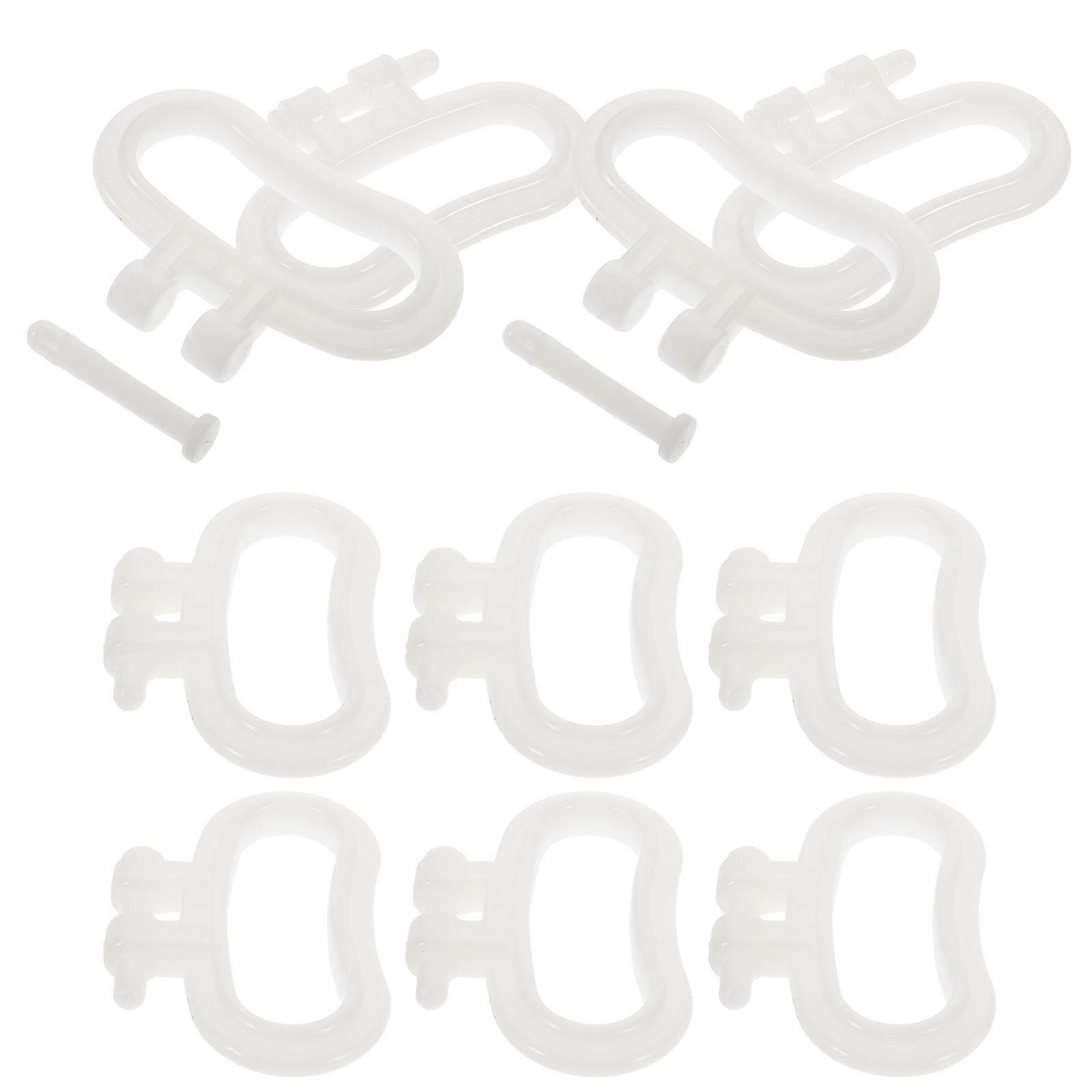 Ergonomic Plastic Bucket Handle for Efficient Carrying 40Pcs Grips