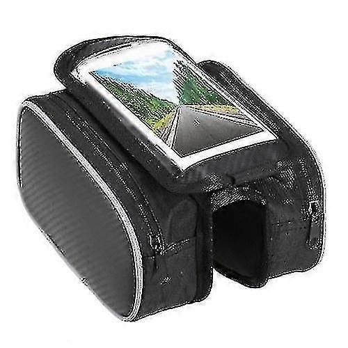 Cykelväskor Väskor Cykel Främre Ram Pekskärm Telefonväska