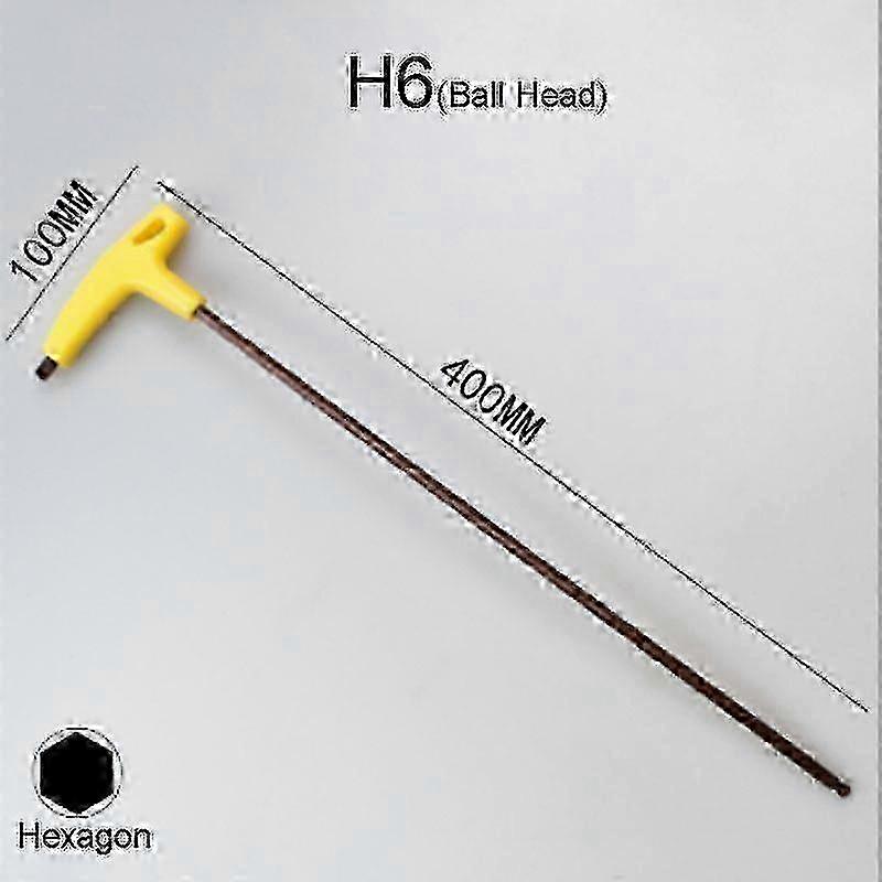 400mm long hex socket screwdriver for car servicing with ball head 26s