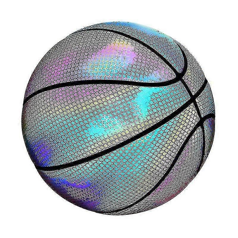 Holographic Colorful Reflective Basketball(,)