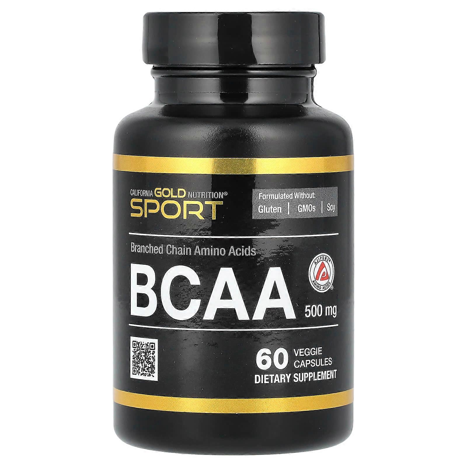 BCAA, AjiPureÃÂÃÂÃÂÃÂÃÂÃÂÃÂÃÂ¬ÃÂÃÂÃÂÃÂÃÂÃÂÃÂÃÂ Branched Chain Amino Acids, 500 mg, 60 Veggie Capsules